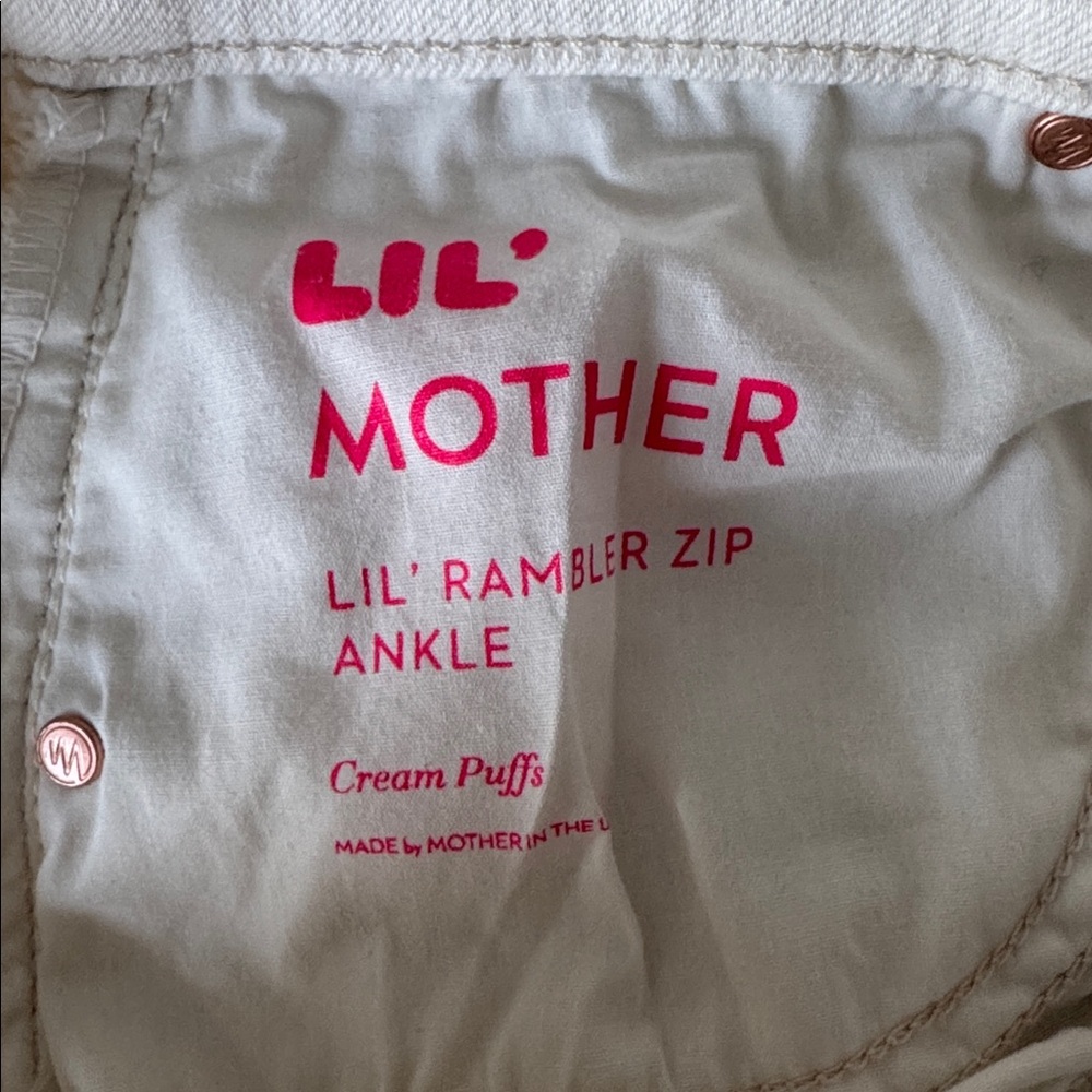 MOTHER Lil Rambler Zip Ankle Jeans - Picture 4 of 4